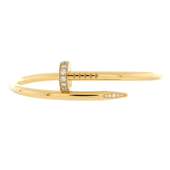 Cartier Juste un Clou Bracelet 18K Yellow Gold with Diamonds Classic