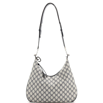 Gucci Attache Shoulder Bag GG Coated Canvas Large