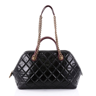 Chanel Castle Rock Bowler Bag Quilted Glazed Calfskin 2518801