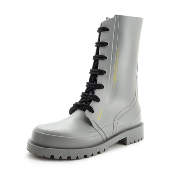 Christian Dior Women's Diorcamp Combat Rain Boots Rubber