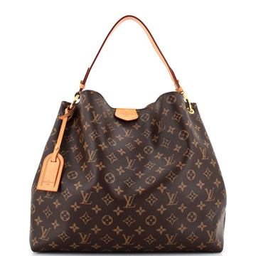 Louis Vuitton Graceful Handbag Monogram Canvas MM
