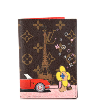 Louis Vuitton Passport Cover Limited Edition Vivienne Xmas Monogram Canvas