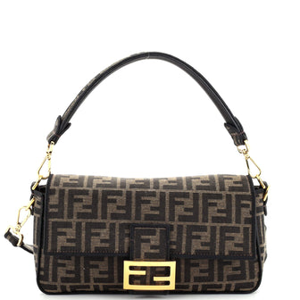 Fendi Baguette NM Bag Zucca Canvas Medium