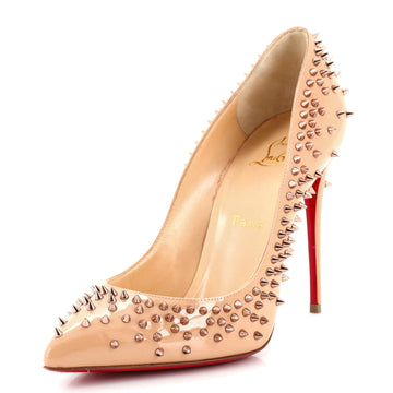 Christian Louboutin Women's Escarpic Pumps Studded Patent 100