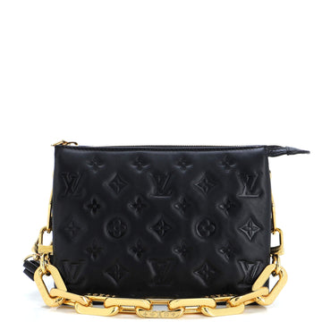 Louis Vuitton Coussin Bag Monogram Embossed Lambskin BB