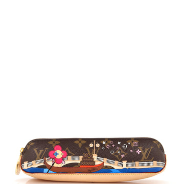 Louis Vuitton Elizabeth Pencil Pouch Limited Edition Vivienne Xmas Monogram Canvas