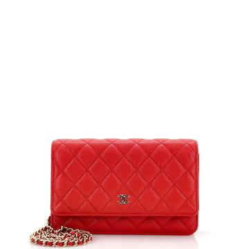Chanel Wallet on Chain Quilted Caviar