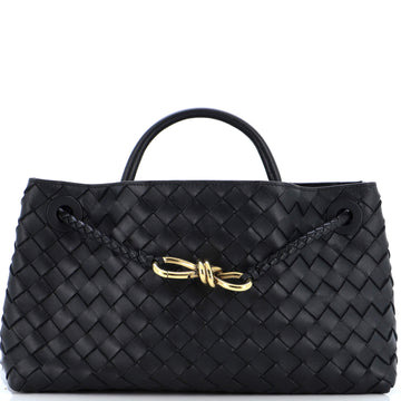Bottega Veneta Andiamo Top Handle Bag Intrecciato Nappa Medium