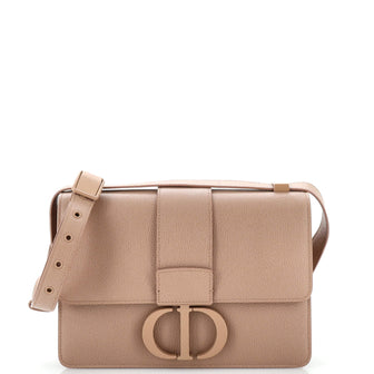 Christian Dior Ultra Matte 30 Montaigne Flap Bag Leather