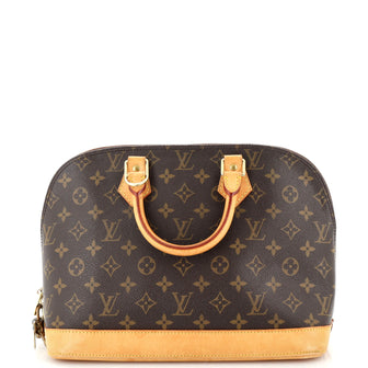 Louis Vuitton Vintage Alma Handbag Monogram Canvas PM