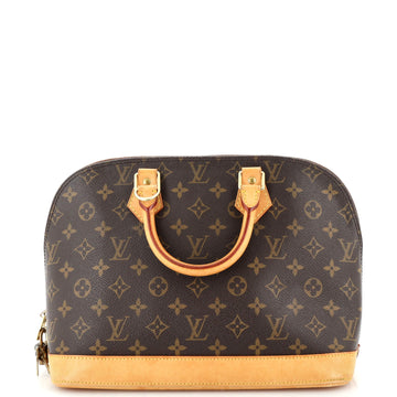 Louis Vuitton Vintage Alma Handbag Monogram Canvas PM