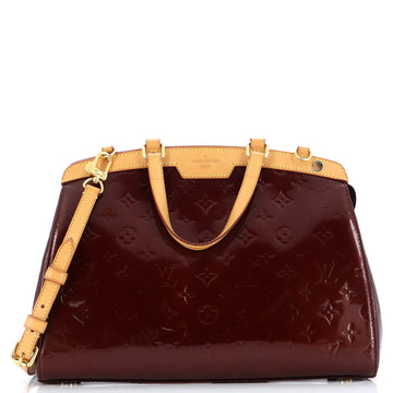 Louis Vuitton Brea Handbag Monogram Vernis MM