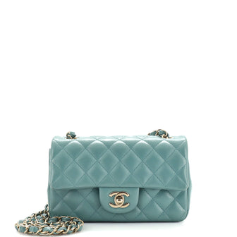Chanel Classic Single Flap Bag Quilted Lambskin Mini