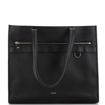 Christian Dior Safari Tote Leather Large