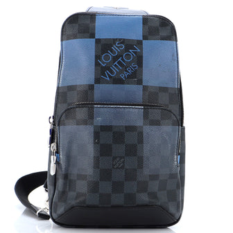 Louis Vuitton Avenue Sling Bag Limited Edition Damier Graphite Giant