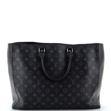 Louis Vuitton Grand Sac Bag Monogram Eclipse Canvas