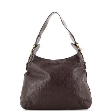 Gucci Creole Hobo Guccissima Leather Medium