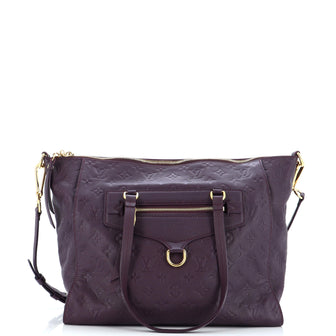 Louis Vuitton Lumineuse Handbag Monogram Empreinte Leather PM