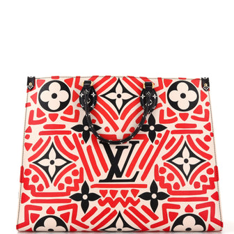 Louis Vuitton OnTheGo Tote Limited Edition Crafty Monogram Giant GM