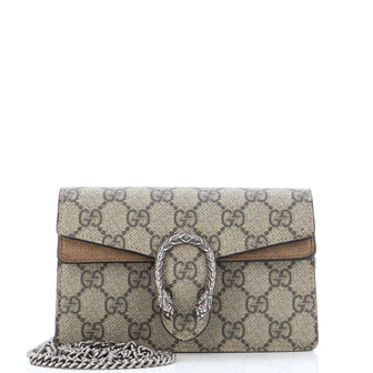 Gucci Dionysus Bag GG Coated Canvas Super Mini