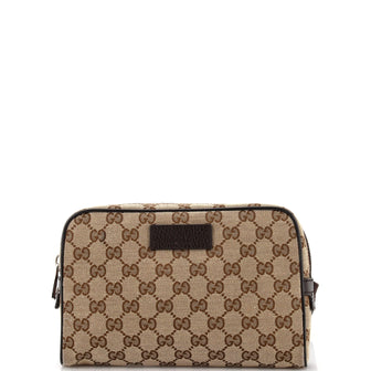 Gucci Waist Belt Bag (Outlet) GG Canvas Small