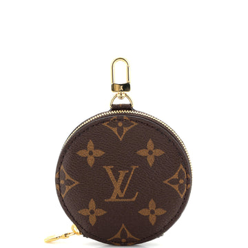 Louis Vuitton Multi Pochette Accessoires Round Coin Purse Monogram Canvas