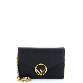 Fendi F is Fendi Envelope Wallet on Chain Leather