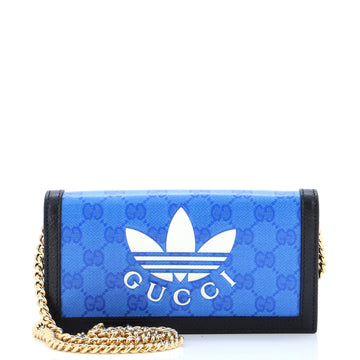 Gucci x adidas Wallet on Chain GG Coated Canvas