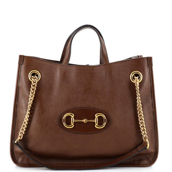 Gucci Horsebit 1955 Chain Tote Leather Medium