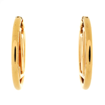 Louis Vuitton Louise Hoop Earrings Metal GM