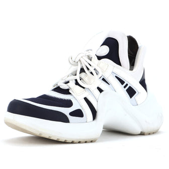 Louis Vuitton Women's LV Archlight Sneakers Fabric and Leather