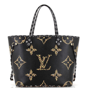 Louis Vuitton Neverfull NM Tote Limited Edition Jungle Monogram Giant MM