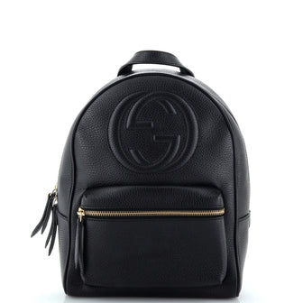 Gucci Soho Chain Backpack Leather