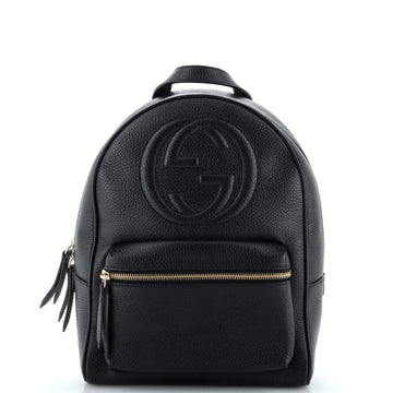 Gucci Soho Chain Backpack Leather