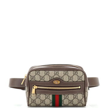 Gucci Ophidia Belt Bag GG Coated Canvas Small