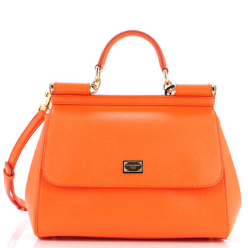 Dolce & Gabbana Miss Sicily Bag Leather Medium