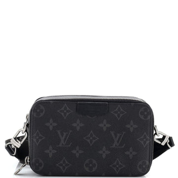 Louis Vuitton Alpha Wearable Wallet Monogram Eclipse Canvas