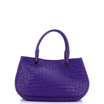 Bottega Veneta Open Shopping Tote Intrecciato Nappa Small