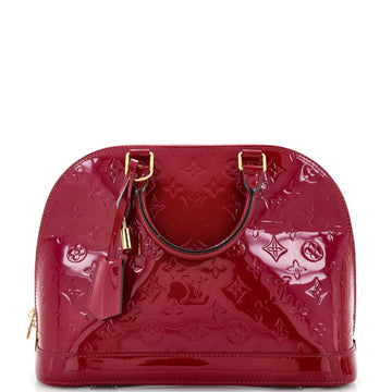 Louis Vuitton Alma Handbag Monogram Vernis PM