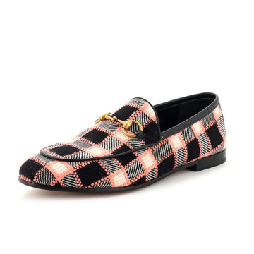 Gucci Women's Jordaan Loafers Tweed