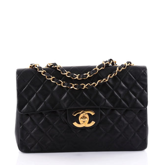Chanel Vintage Classic Single Flap Bag Quilted Lambskin 2525301