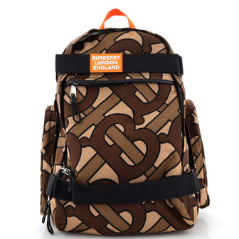 Burberry Nevis Backpack TB Monogram Nylon Large