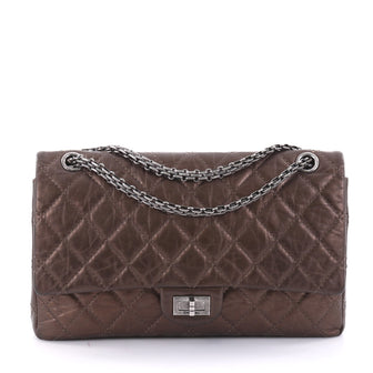 Chanel Reissue 2.55 Handbag Quilted Aged Calfskin 226 brown 2526001