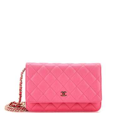 Chanel Wallet on Chain Quilted Caviar