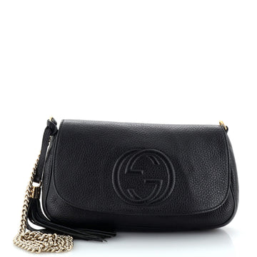 Gucci Soho Chain Crossbody Bag Leather Medium