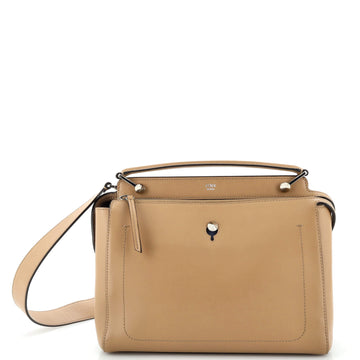 Fendi DotCom Convertible Satchel Leather Medium