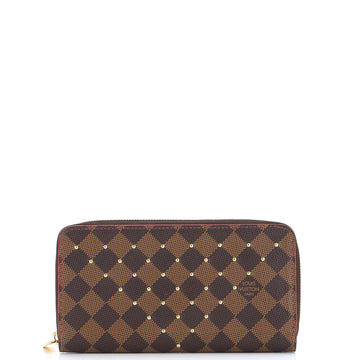 Louis Vuitton Zippy Wallet Studded Damier