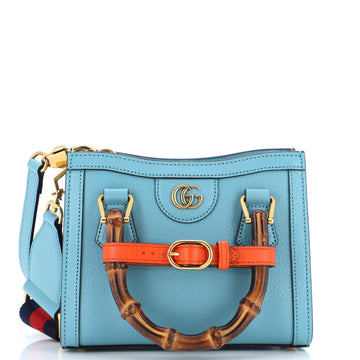 Gucci Diana NM Bamboo Handle Tote Leather Mini