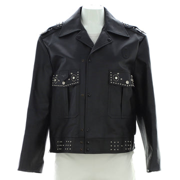 Louis Vuitton Women's Biker Jacket Studded Leather