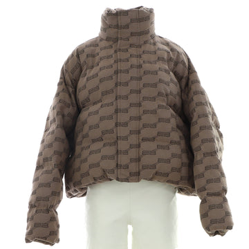 Balenciaga Women's Stand Collar Puffer Jacket Quilted BB Polyester